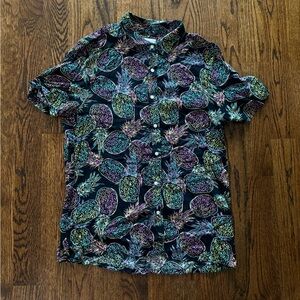 CHUBBIES retro print short sleeve